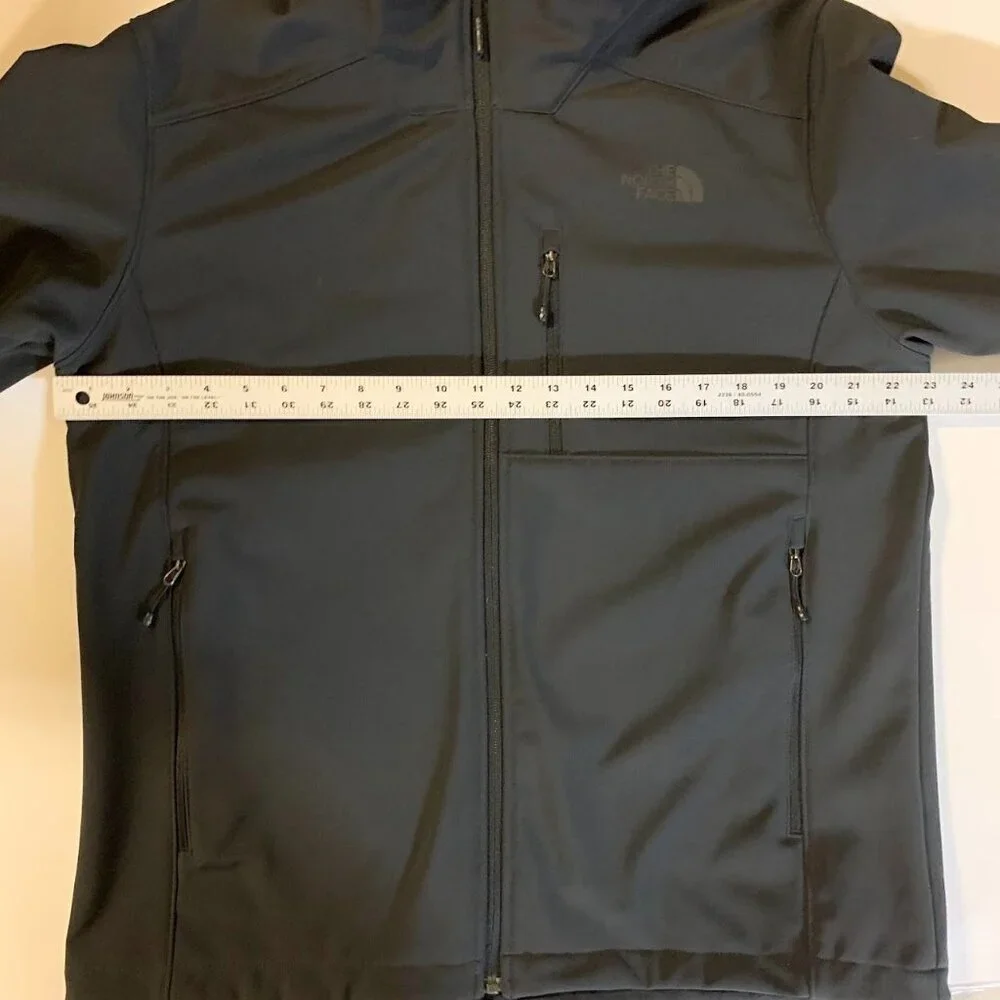 The North Face Black Softshell Windbreaker Jacket